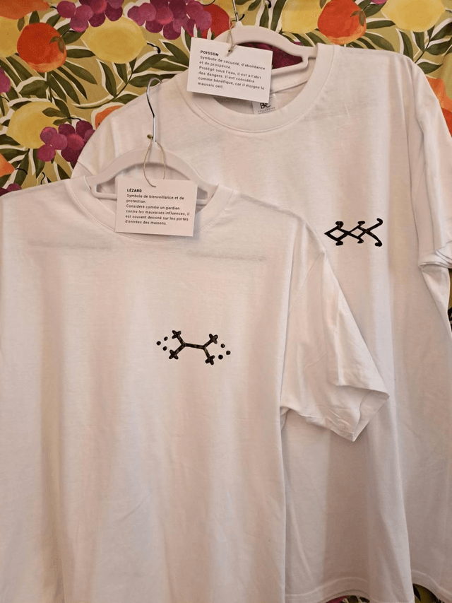 T-shirts manches courtes upcyclés TIGMI