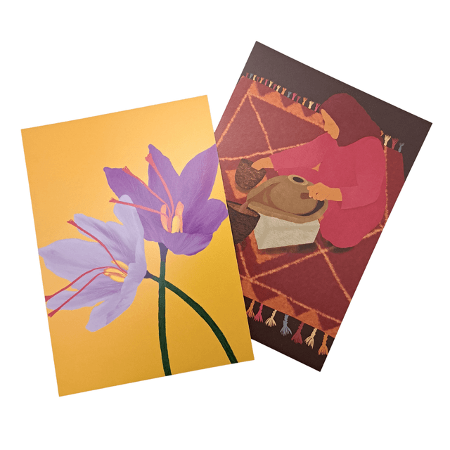 Coffret SAFRAN avec chouchou - TIGMI 