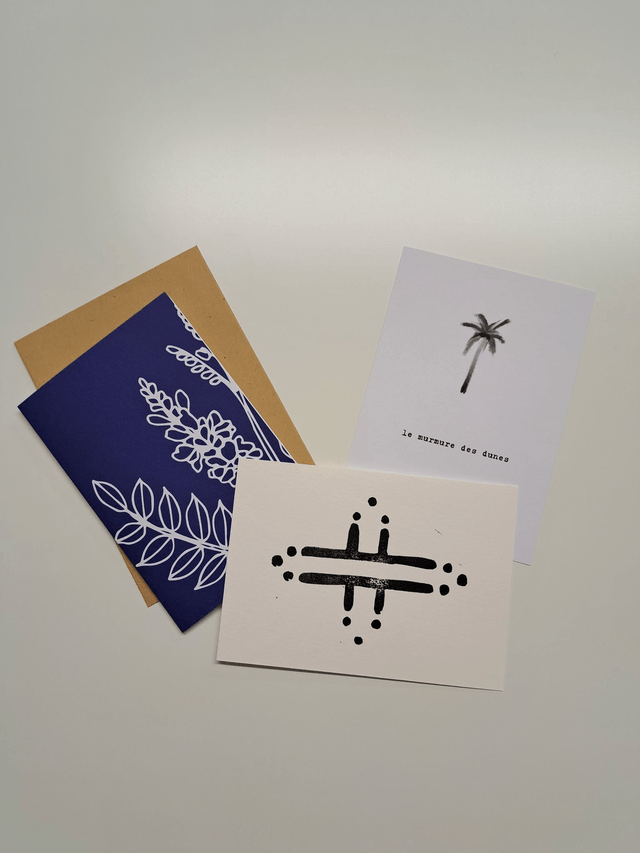 Coffret INDIGO avec porte-monnaie - TIGMI
