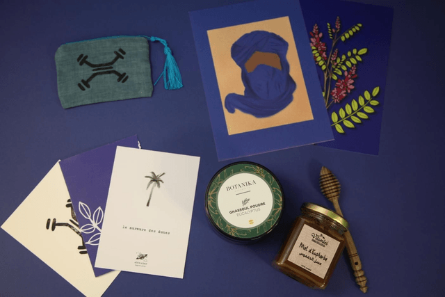 Coffret INDIGO avec porte-monnaie - TIGMI