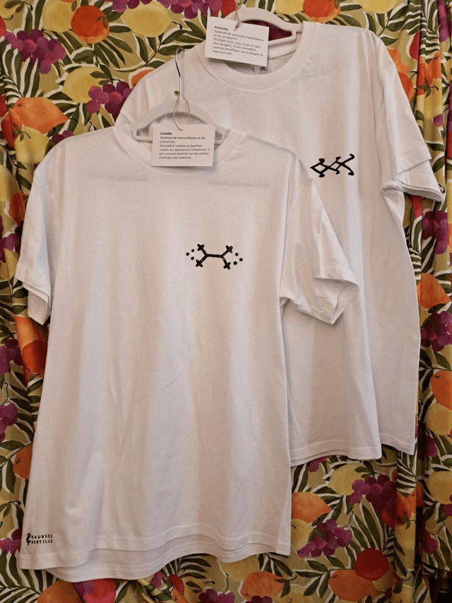 T-shirts manches courtes upcyclés TIGMI