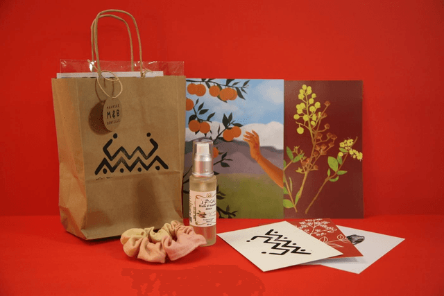 Coffret HENNÉ avec chouchou - TIGMI  